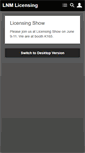 Mobile Screenshot of lnmlicensing.com